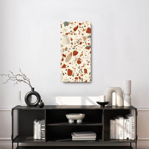 Quadro su tela – Struttura astratta in terrazzo