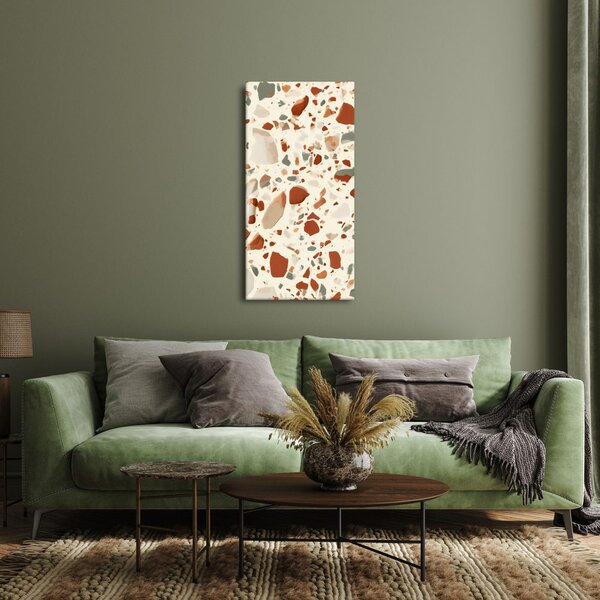 Quadro su tela – Struttura astratta in terrazzo