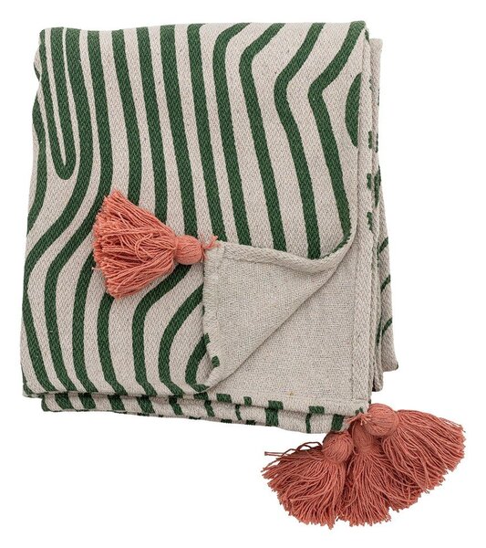 Coperta in misto cotone 130x160 cm Woodsby – Bloomingville