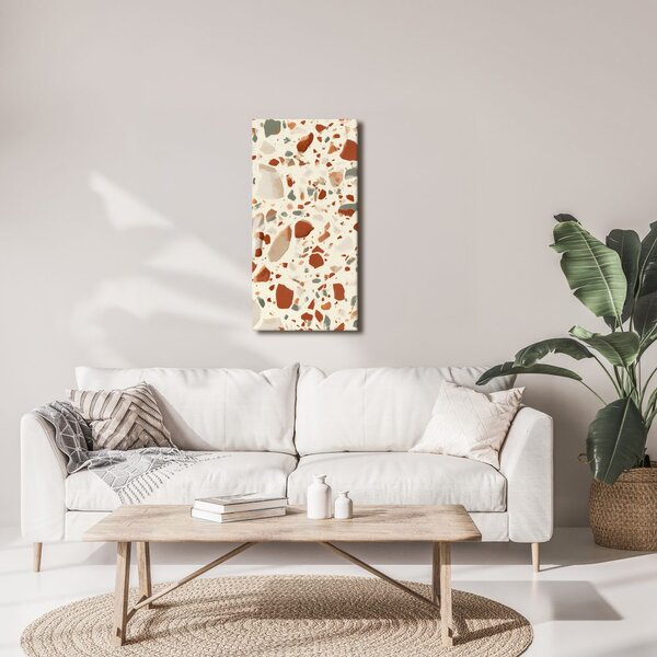 Quadro su tela – Struttura astratta in terrazzo