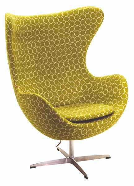 Poltrona in Tessuto 78x76H113cm Verde
