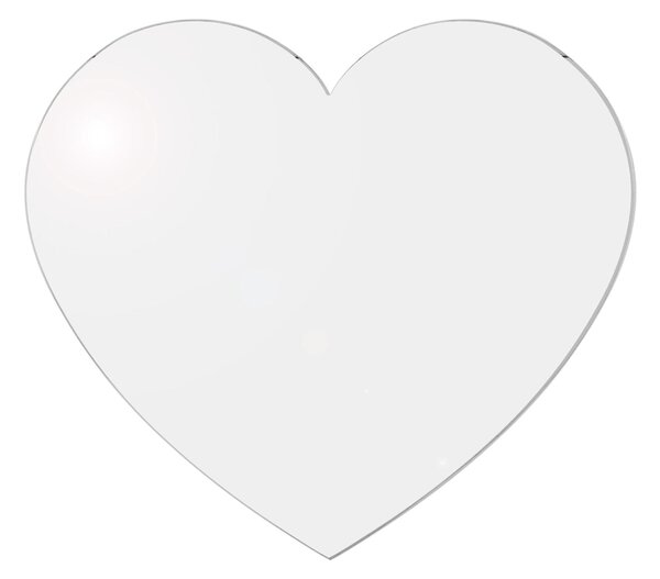 Tovaglietta e sottobicchiere in Plexiglass Cuore Linea LOVIA Dimensioni37x35 x h.0,2 cm Pulire con un panno umido colore Trasparente