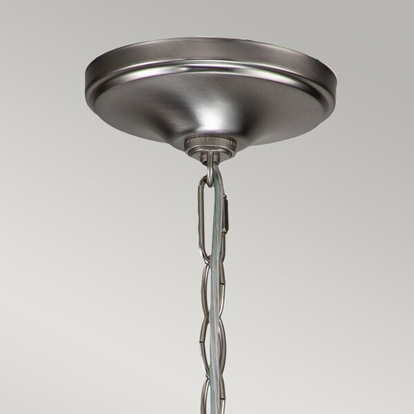 Kichler KL-CAPITOL-HILL6-BN-Lampadario a catena CAPITOL HILL 6xE14/40W/230V cromo