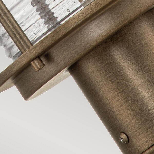 Kichler KL-ASHLANDBAY3-M-BU - Lampada da esterno ASHLANDBAY 1xE27/60W/230V IP44 bronzo