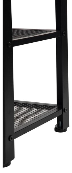 Scarpiera nera in acciaio 80x45x30 cm Arne – Bonami Essentials