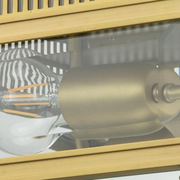 Elstead HOLBORN-F-BB - Lampada da esterno HOLBORN 2xE27/60W/230V IP44 dorata
