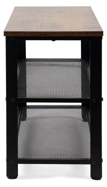 Scarpiera nera in acciaio 80x45x30 cm Arne – Bonami Essentials