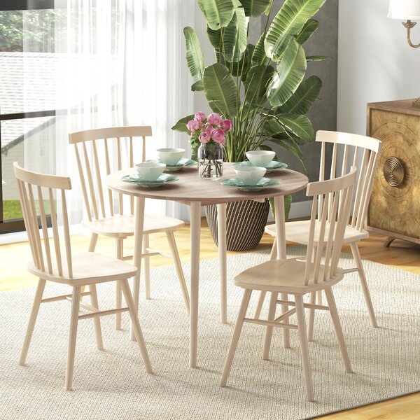 HOMCOM Tavolo Pieghevole Moderno a Ribalta per Cucina e Soggiorno, in Truciolato, Ø89x73.5 cm|Aosom