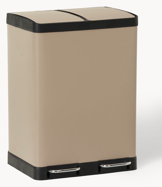 Pattumiera con funzione pedale Rafa, 2 x 30 L