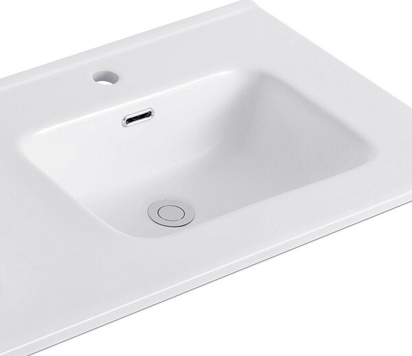 KAMALU - Lavabo incasso 121 cm a doppia vasca | Litos-K7012D