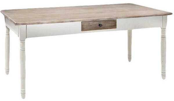 Tavolo Rettangolare in Legno Country