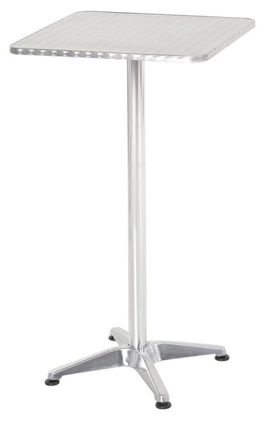 Tavolo da Bar in Acciaio Inox 60x60 cm Break