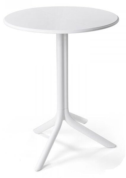 Tavolo Ø60x75,5 cm in Polipropilene Bianco