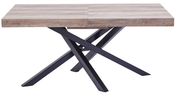 Tavolo da Pranzo Allungabile 200x76x90 cm in Legno Nobilitato Rovere