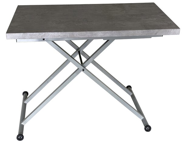 Tavolo Alzabile Up and Down 100x60x39/74 cm in MDF e Metallo
