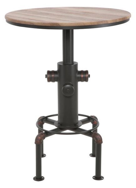 Tavolo Bar Fifth Avenue Ø81,3x106,8 cm in Ferro e MDF