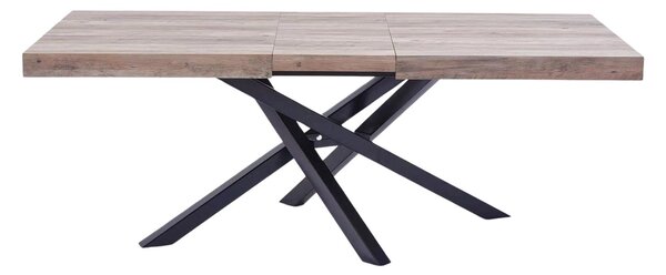 Tavolo da Pranzo Allungabile 200x76x90 cm in Legno Nobilitato Rovere