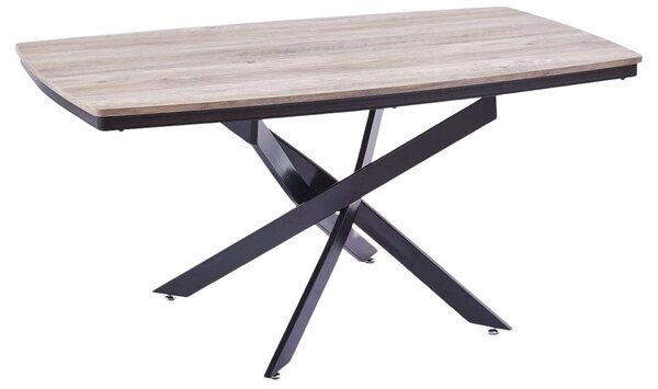 Tavolo da Pranzo 160x79x90 cm in Legno Nobilitato Rovere