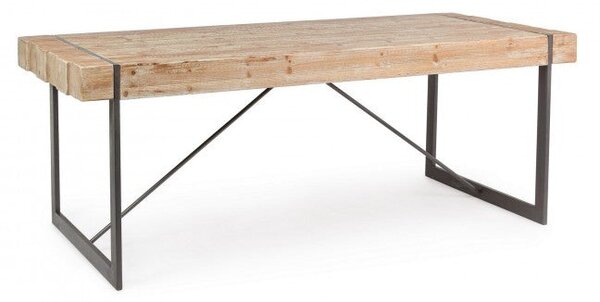 Tavolo Garrett 200x90 Fisso in Legno