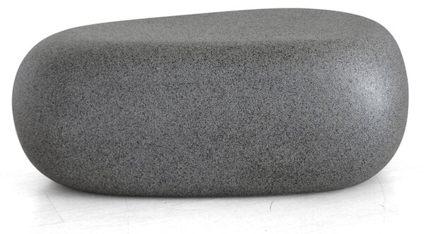 Tavolino in Vetroresina Effetto Pietra 47x36x40 cm Evolution Stone
