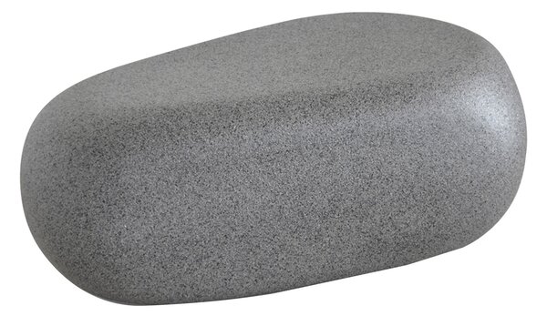 Tavolino in Vetroresina Effetto Pietra 47x36x40 cm Evolution Stone