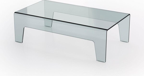 Tavolo in Vetro H40x60x120cm Itamoby Bridge Trasparente