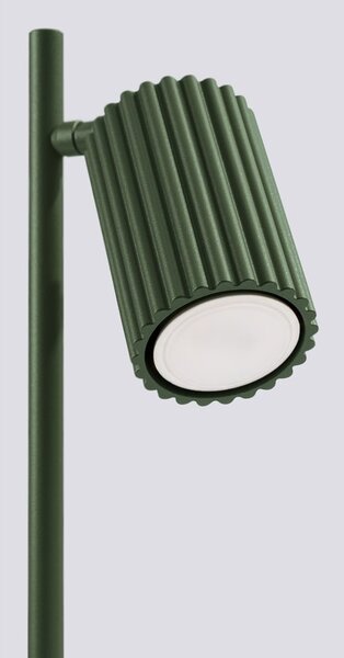 Lampada da tavolo verde (altezza totale 43 cm) Gleam – Sollux
