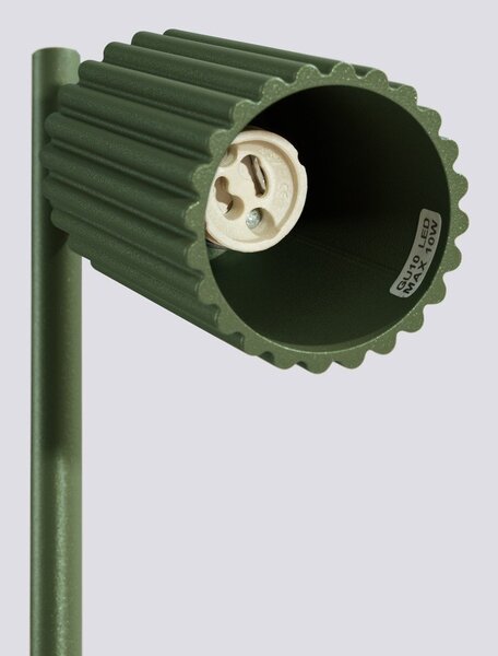 Lampada da tavolo verde (altezza totale 43 cm) Gleam – Sollux