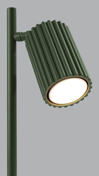 Lampada da tavolo verde (altezza totale 43 cm) Gleam – Sollux