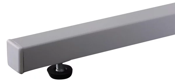 Tavolino Laterale da Letto Divano Poltrona con Piano in Vetro Temperato e 4 Piedini Metallo bianco 40x30x45 cm