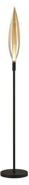 Lampada da terra NORDIC 1xG9/5W/230V nero/beige fumoso
