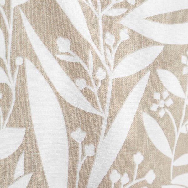 Biancheria da letto marrone chiaro per letto matrimoniale 200x200 cm Sorrel Leaves – Catherine Lansfield