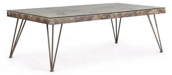 Tavolino Atlantide 140x75 in Cemento