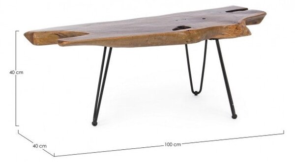 Tavolino Adanya 100x40 in Legno
