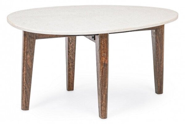 Tavolino Sylvester 70x50 in Marmo