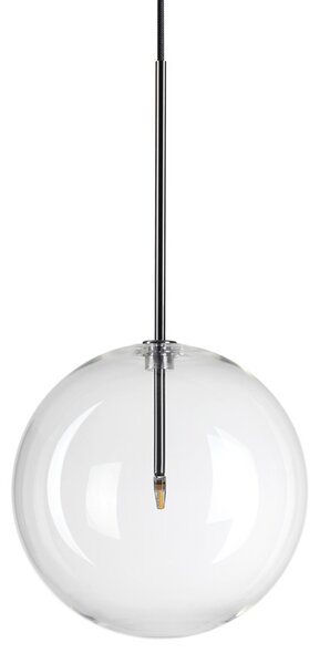 Sospensione Contemporanea Equinoxe Metallo Cromo 1 Luce 2W 3000K D25Cm