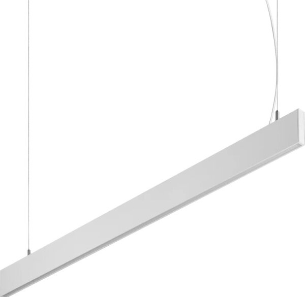 Ideal Lux - Lampadario LED a cavo STEEL LED/29W/230V 4000K CRI 90 120 cm bianco