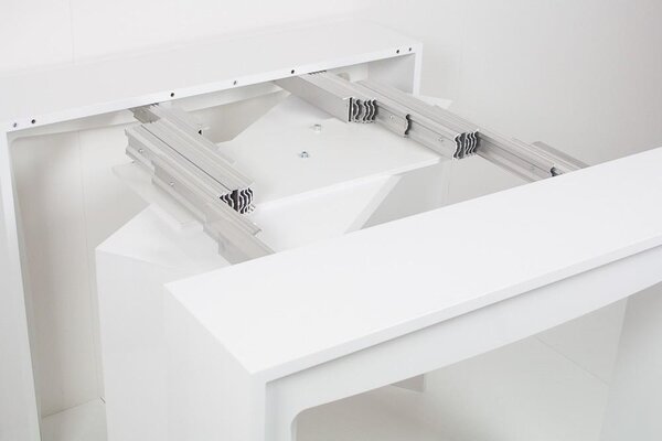 Consolle Allungabile in Legno H78x42x90/302cm Itamoby Arlecchino Bianco Frassino Classica
