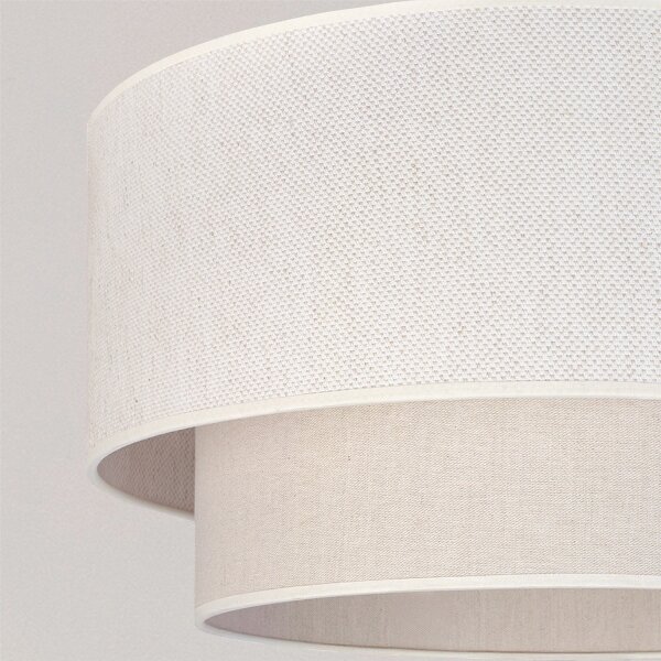 Brilagi - Plafoniera LED BOHO ECO 1xE27/10W/230V diam. 40 cm crema