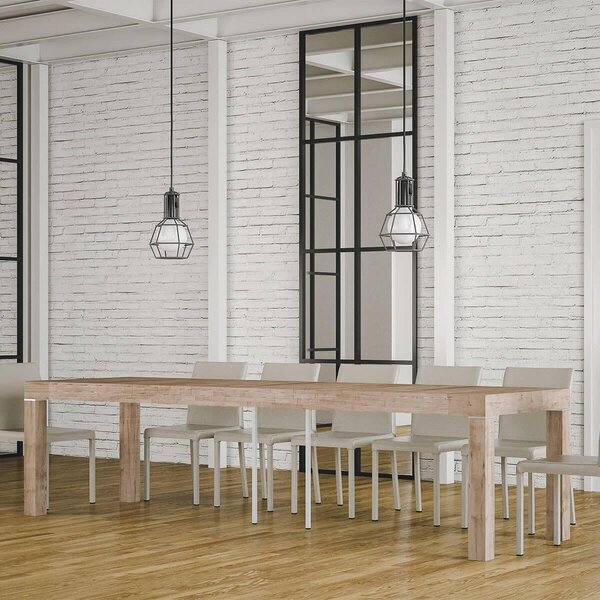 Consolle Allungabile in Legno H76,7x40x90/300cm Itamoby Mixer Premium Rovere Folding