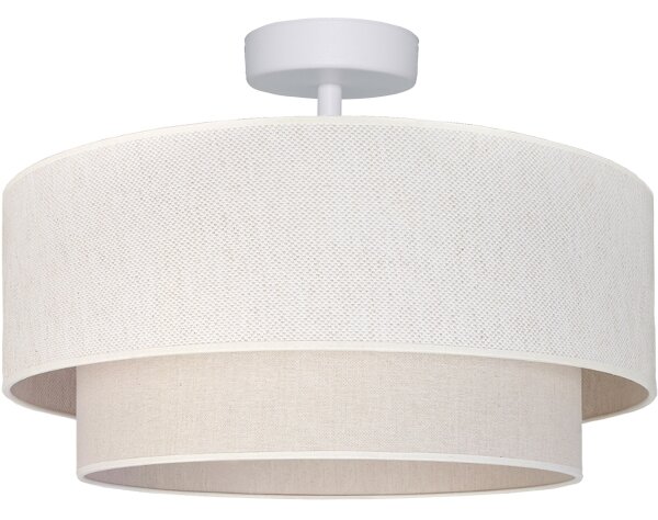 Brilagi - Plafoniera LED BOHO ECO 1xE27/10W/230V diam. 40 cm crema