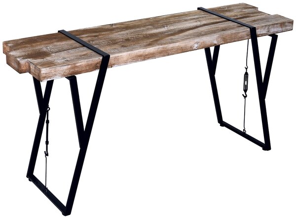 Consolle Rettangolare in Legno MDF e Abete Bilbao