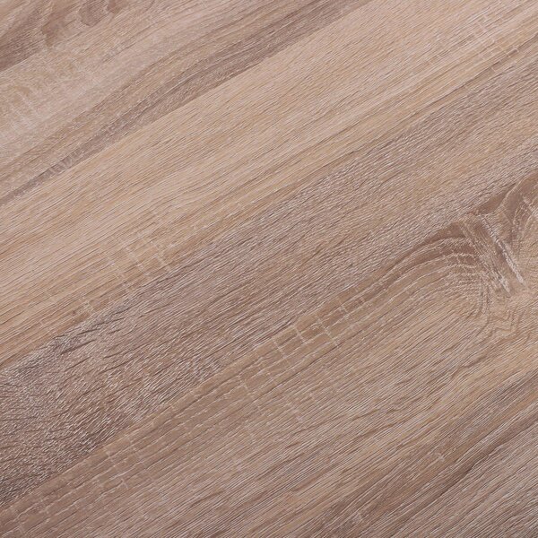 Tavolino Consolle in Legno Stile Scandinavo 2 Vani 100x60x77 cm