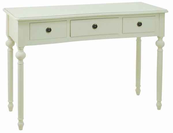 Consolle 3 Cassetti in Legno Mdf Clelia