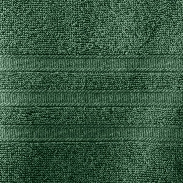 Asciugamano tipo terry verde scuro in cotone 50x85 cm Zero Twist – Catherine Lansfield
