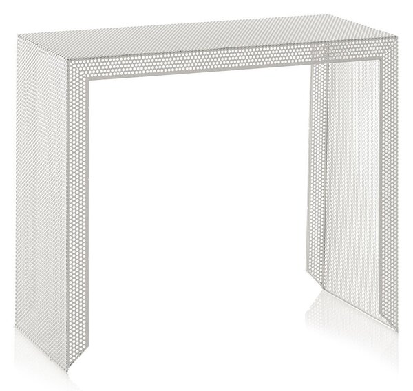 Consolle 85x40x70 cm in Metallo Bianco