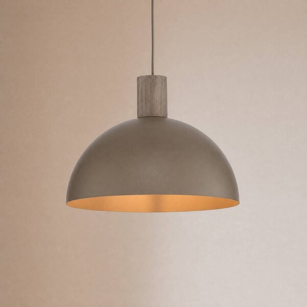 Lampada a sospensione Oslo TK Lighting, dimmerabile, Crema / Ambra, Soggiorno / Sala da pranzo, Metallo, Moderno, Lampada a sospensione