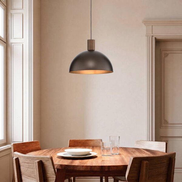 Lampada a sospensione Oslo TK Lighting, dimmerabile, Marrone / Ruggine, Soggiorno / Sala da pranzo, Metallo, Moderno, Lampada a sospensione