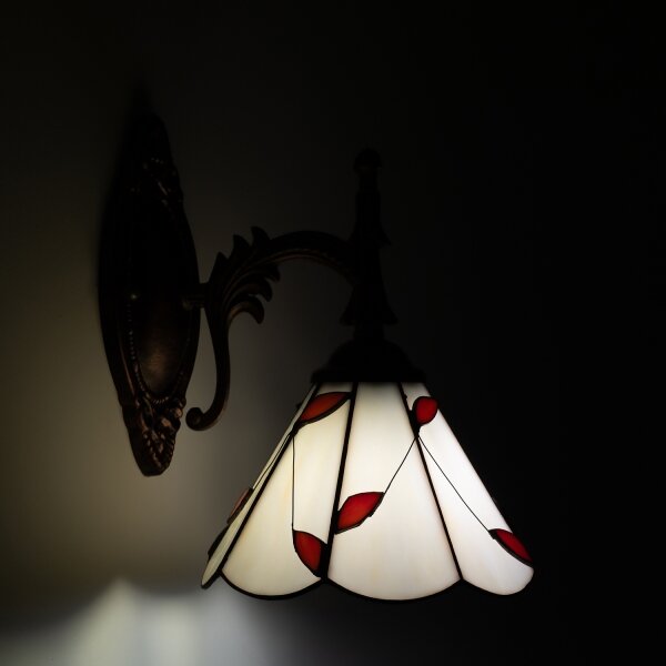 Brilagi - Applique Tiffany in vetro colorato FOLIA 1xE14/40W/230V