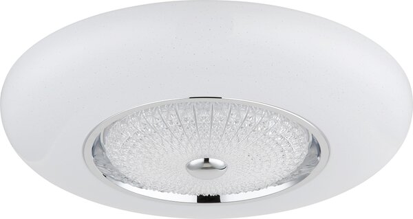 GLOBO Illuminazione plafoniera GRAHAM DH 59x12 cm lampada da soffitto bianca